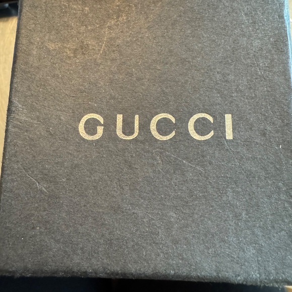 Authentic Gucci Sterling Silver Bamboo Cross Necklace-Like new-bag & box - Picture 7 of 7